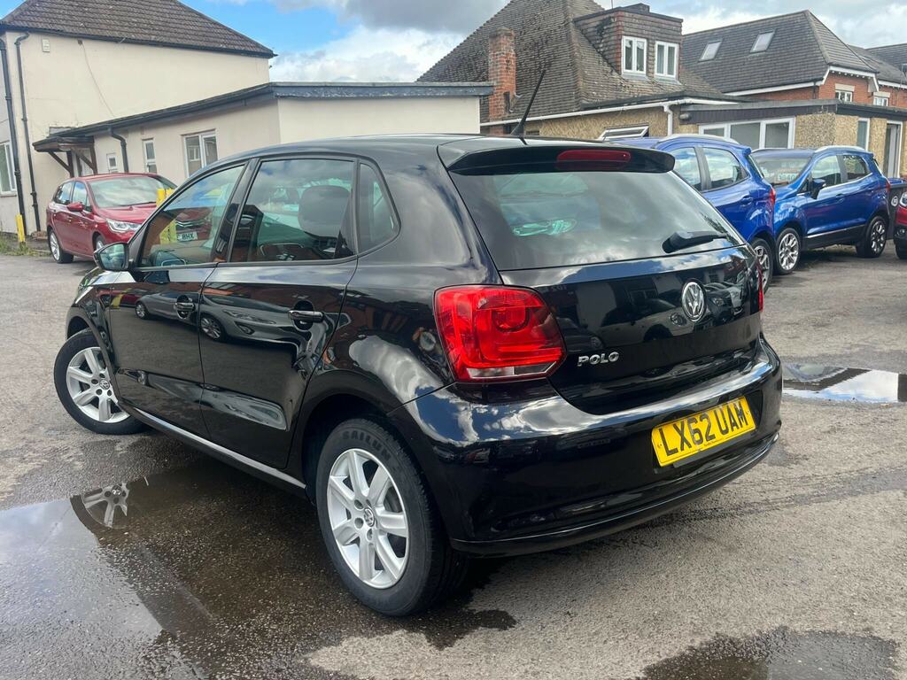 Volkswagen Polo 1.2 Match Euro 5 LX62UAM Black #4
