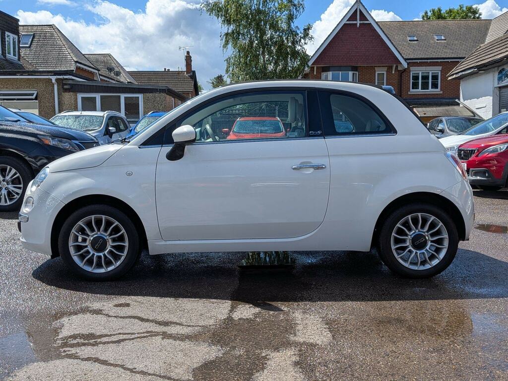 Fiat 500C 1.2 Lounge Euro 6 Ss White #4