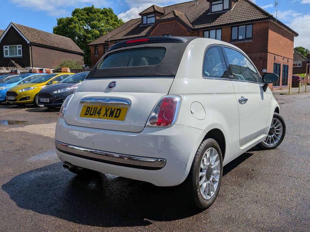 Fiat 500C 500 C Pop Yellow #9
