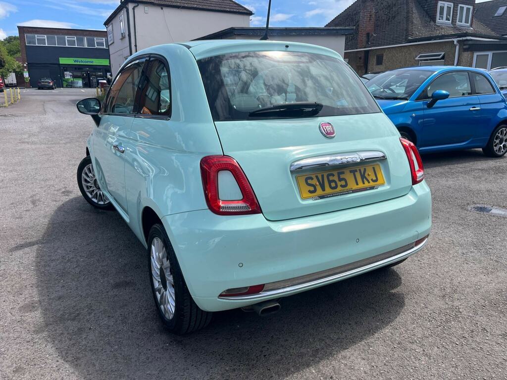 Fiat 500 1.2 Lounge Euro 6 Ss Green #4