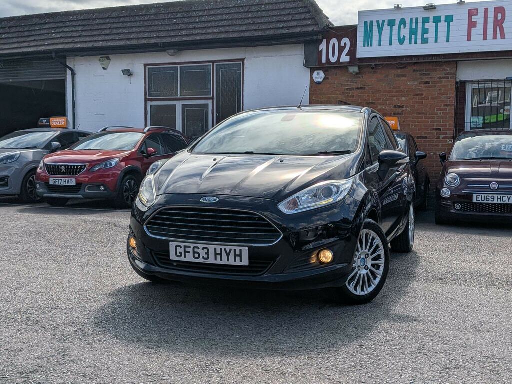 Ford Fiesta 1.0T Ecoboost Titanium Euro 5 Ss Black