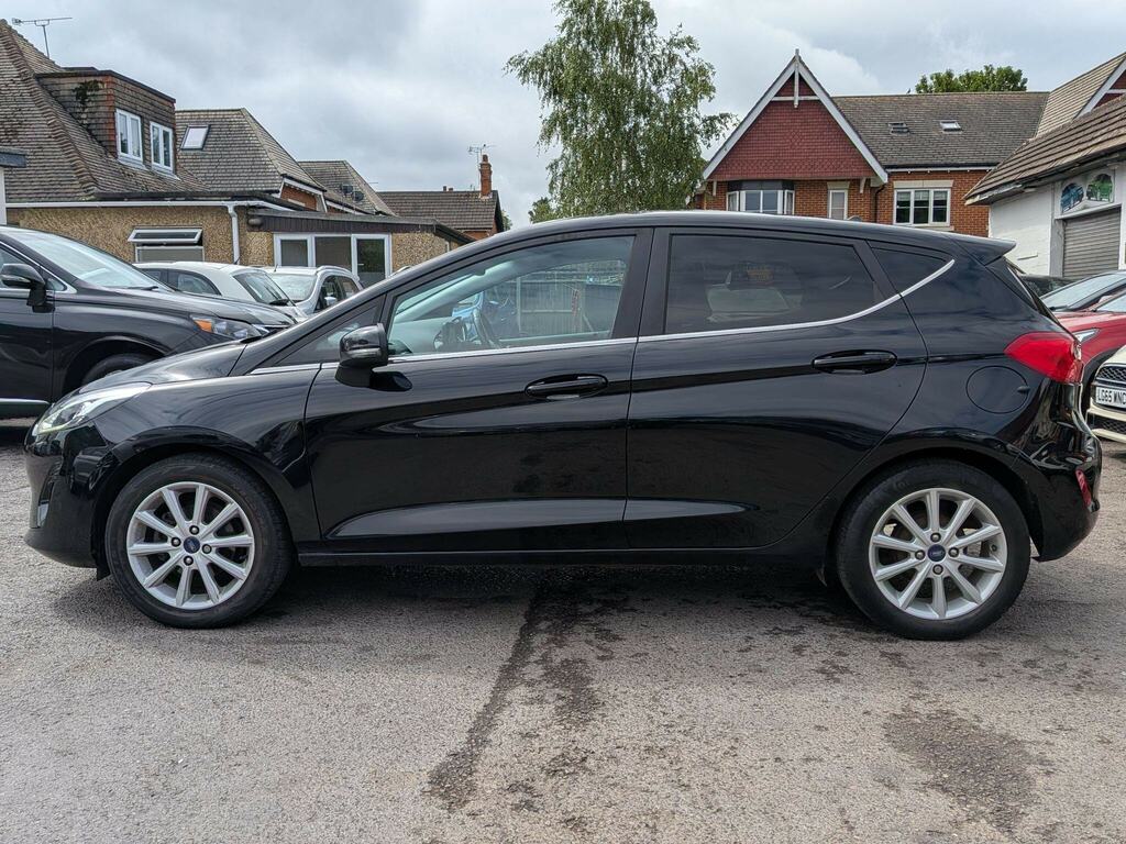 Ford Fiesta 1.0T Ecoboost Titanium Euro 6 Ss JE53WDS Black #4