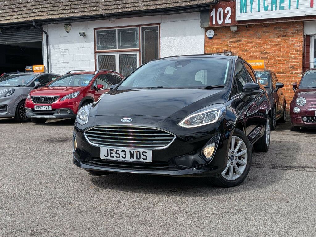 Ford Fiesta 1.0T Ecoboost Titanium Euro 6 Ss JE53WDS Black #2