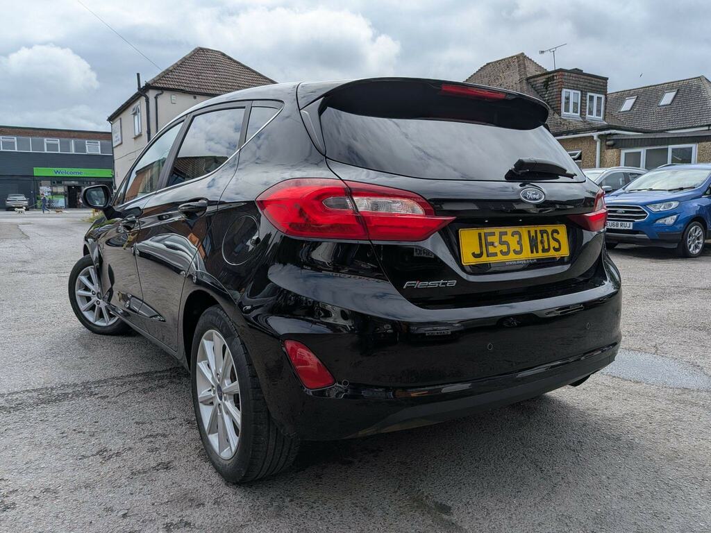Ford Fiesta 1.0T Ecoboost Titanium Euro 6 Ss JE53WDS Black #3