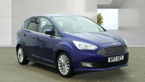 Ford C-Max 1.0T Ecoboost Titanium Euro 6 Ss Blue