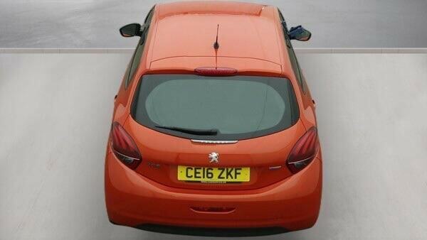 Peugeot 208 1.2 Puretech Xs White Euro 6 Orange #6
