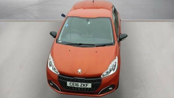 Peugeot 208 1.2 Puretech Xs White Euro 6 Orange #3