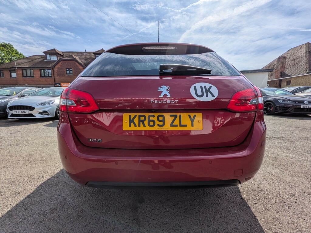 Peugeot 308 SW 1.2 Puretech Tech Edition Euro 6 Ss Red #6