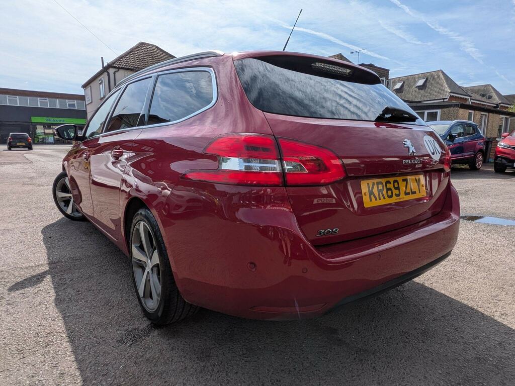 Peugeot 308 SW 1.2 Puretech Tech Edition Euro 6 Ss Red #4
