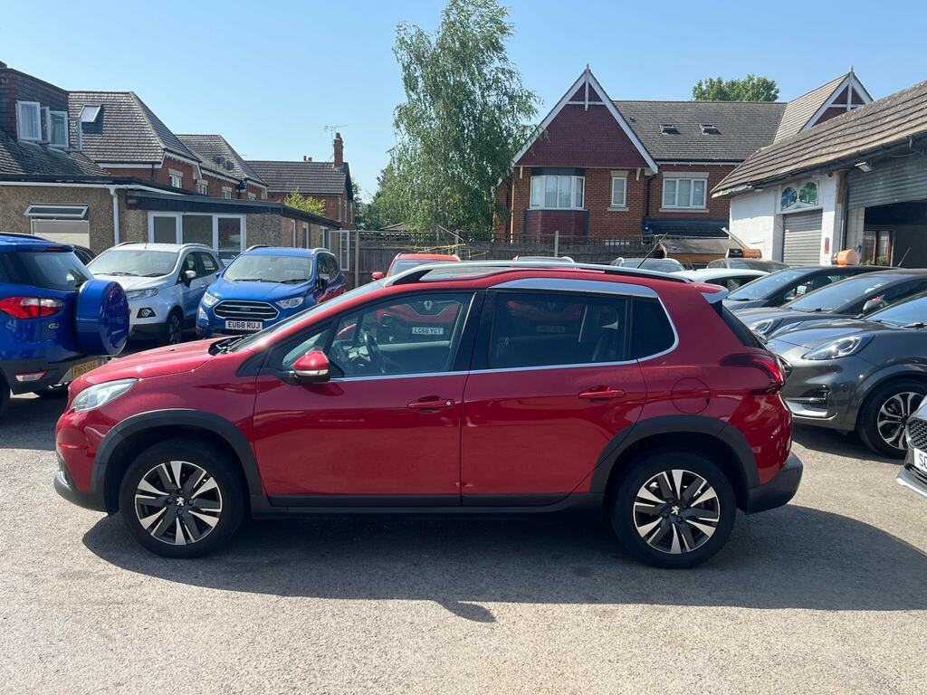 Peugeot 2008 1.2 Puretech Allure Premium Euro 6 Ss Red #5
