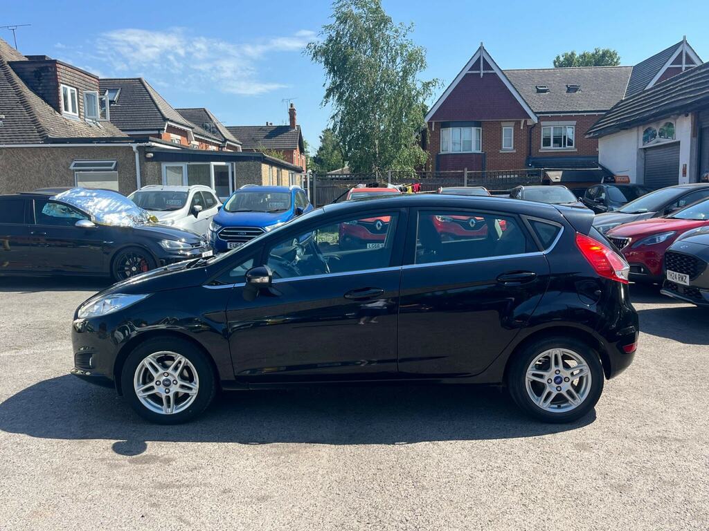 Ford Fiesta 1.0 Zetec Euro 5 Ss Black #5