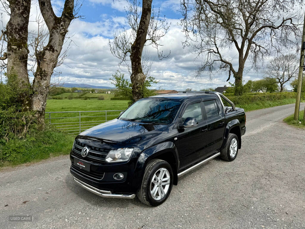 Volkswagen Amarok D Cab Pick Up Highline 2.0 Bitdi 180 Bmt 4Mtn Black #5