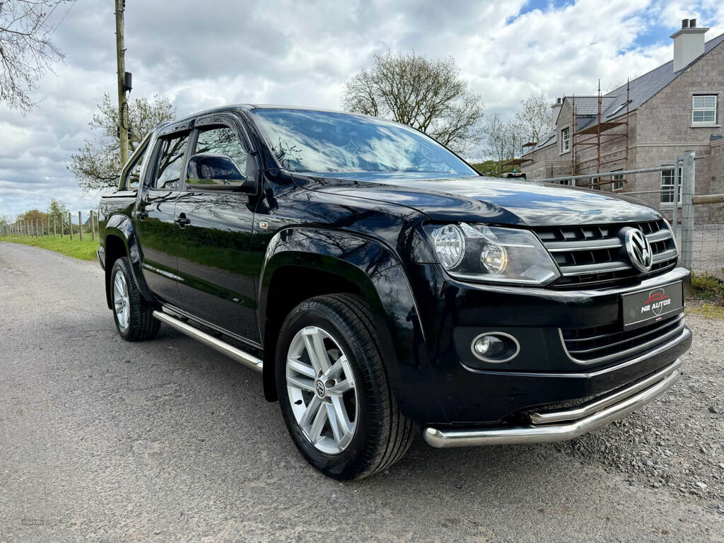 Volkswagen Amarok D Cab Pick Up Highline 2.0 Bitdi 180 Bmt 4Mtn Black #3