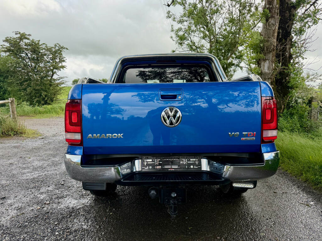 Volkswagen Amarok D Cab Pick Up Aventura 3.0 V6 Tdi 224 Bmt 4M Blue #4
