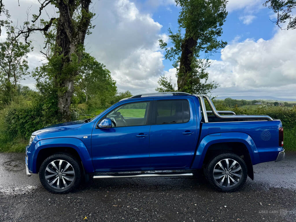 Volkswagen Amarok D Cab Pick Up Aventura 3.0 V6 Tdi 224 Bmt 4M Blue #2