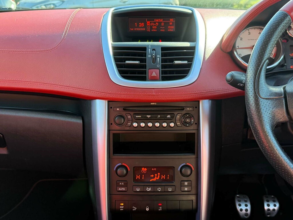 Peugeot 207 CC 1.6 16V Gt Red #33