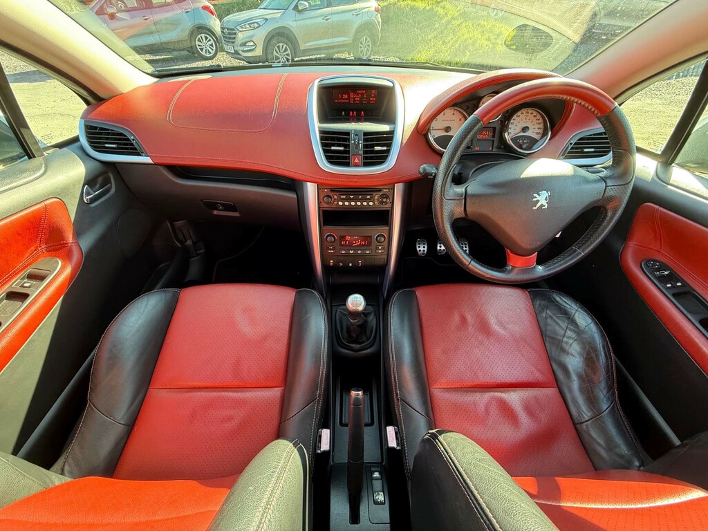 Peugeot 207 CC 1.6 16V Gt Red #25