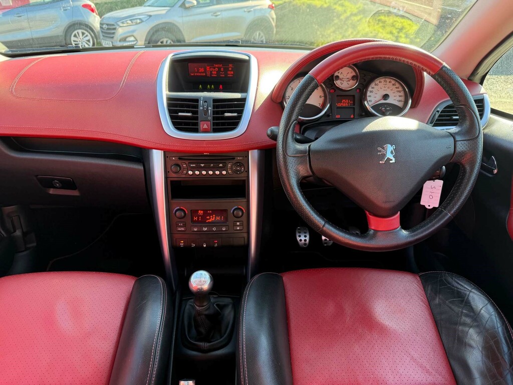 Peugeot 207 CC 1.6 16V Gt Red #27
