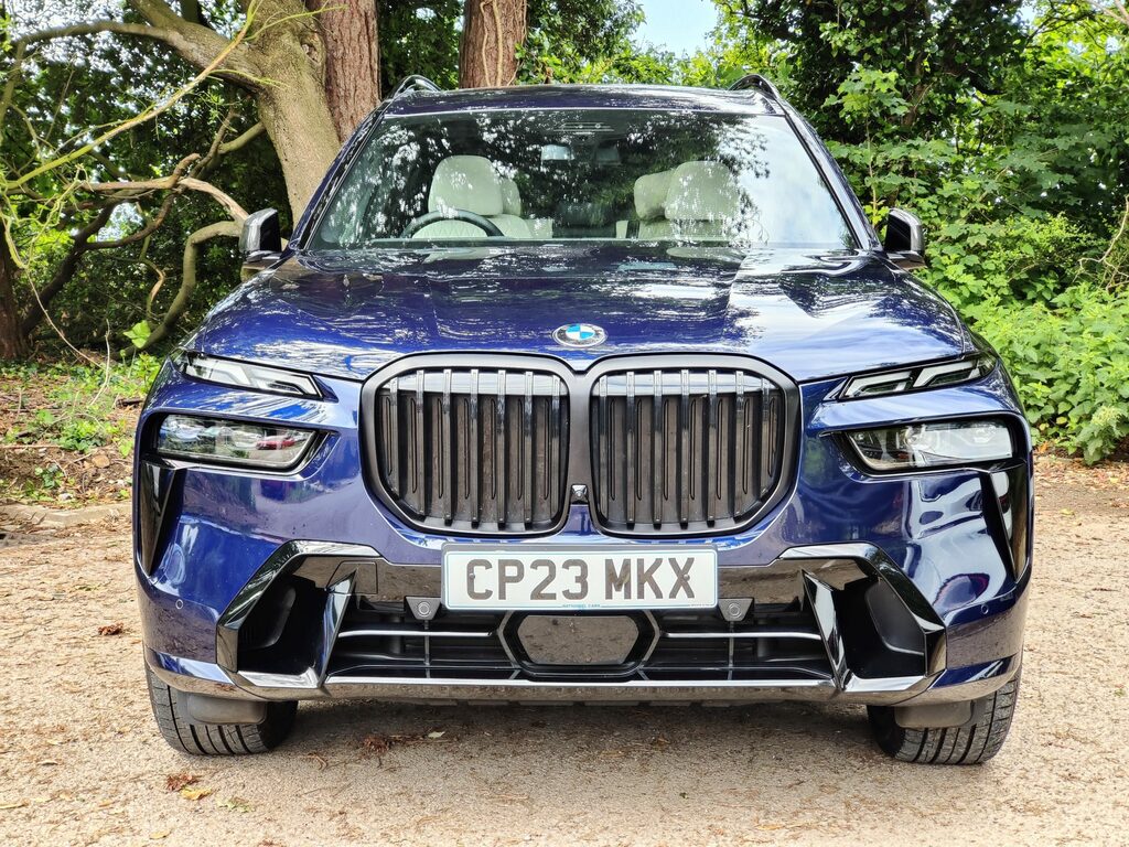 BMW X7 Xdrive40d M Sport Blue #2