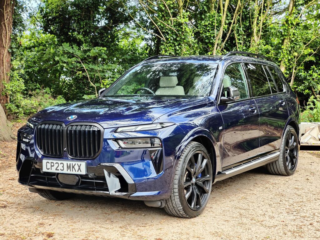 BMW X7 Xdrive40d M Sport Blue #3