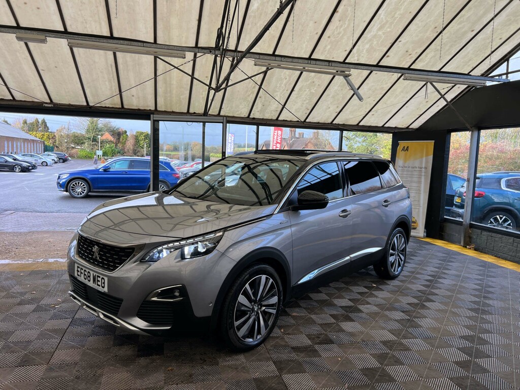 Peugeot 5008 5008 Gt Line Premium Puretech Ss Grey #3