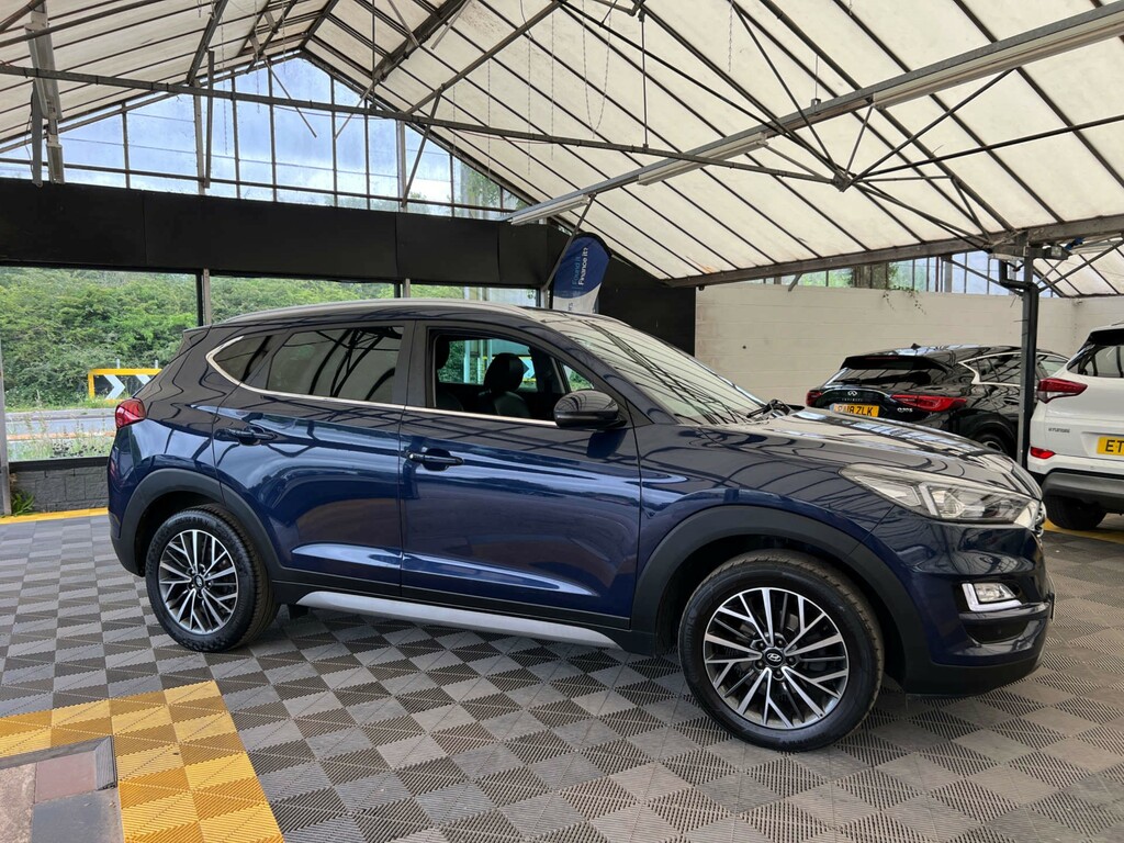 Hyundai Tucson Suv Blue