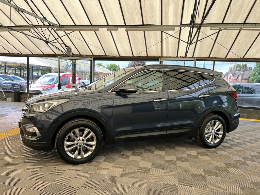 Hyundai Santa Fe Suv Blue #3