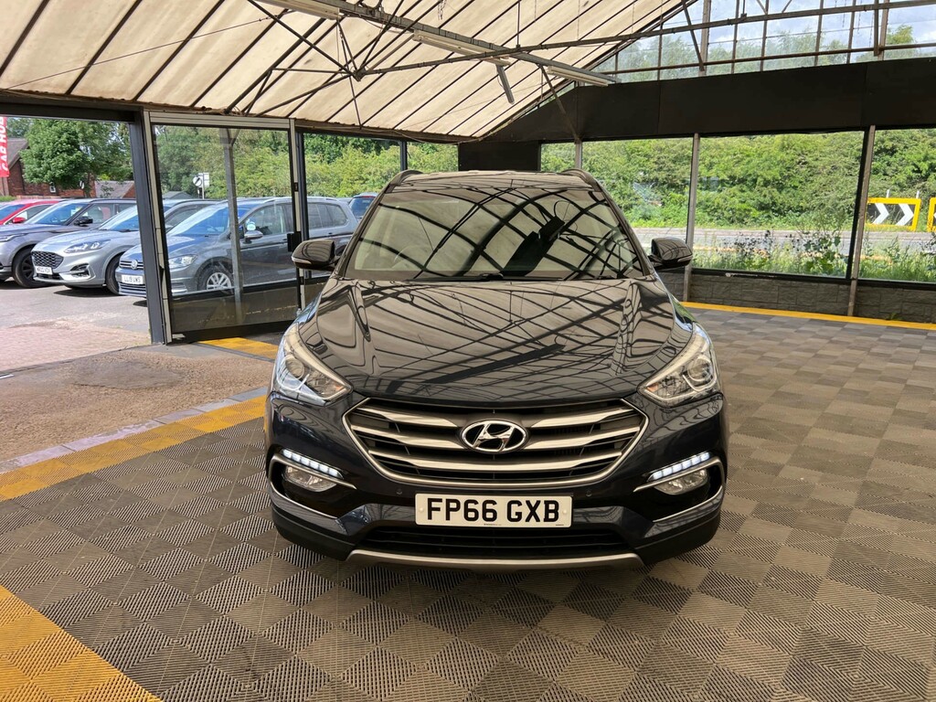 Hyundai Santa Fe Suv Blue #2