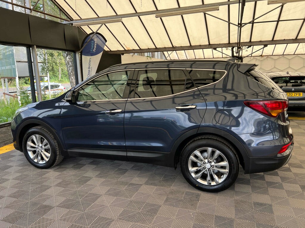 Hyundai Santa Fe Suv Blue #4