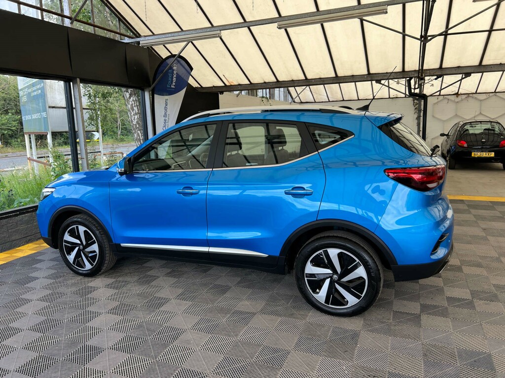 MG ZS Suv YE72EGK Blue #4