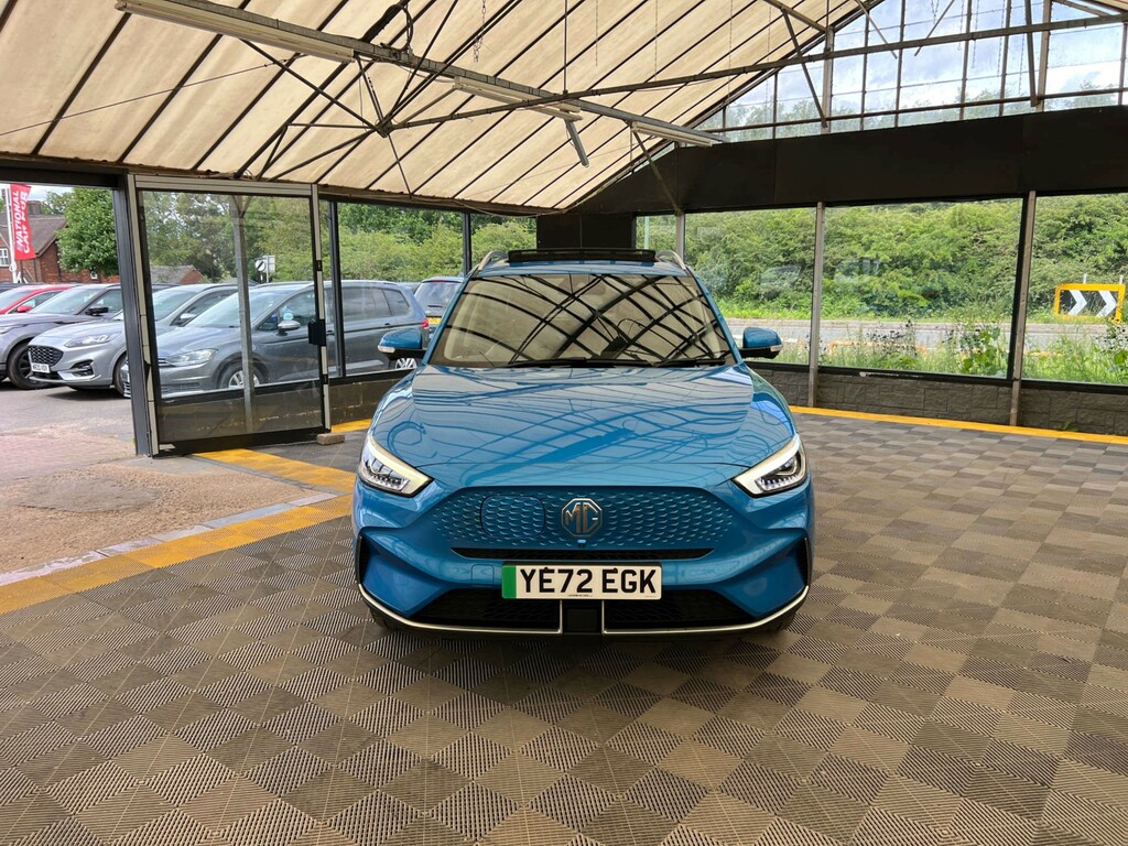 MG ZS Suv YE72EGK Blue #2