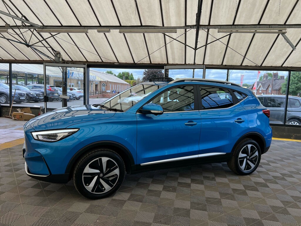MG ZS Suv YE72EGK Blue #3