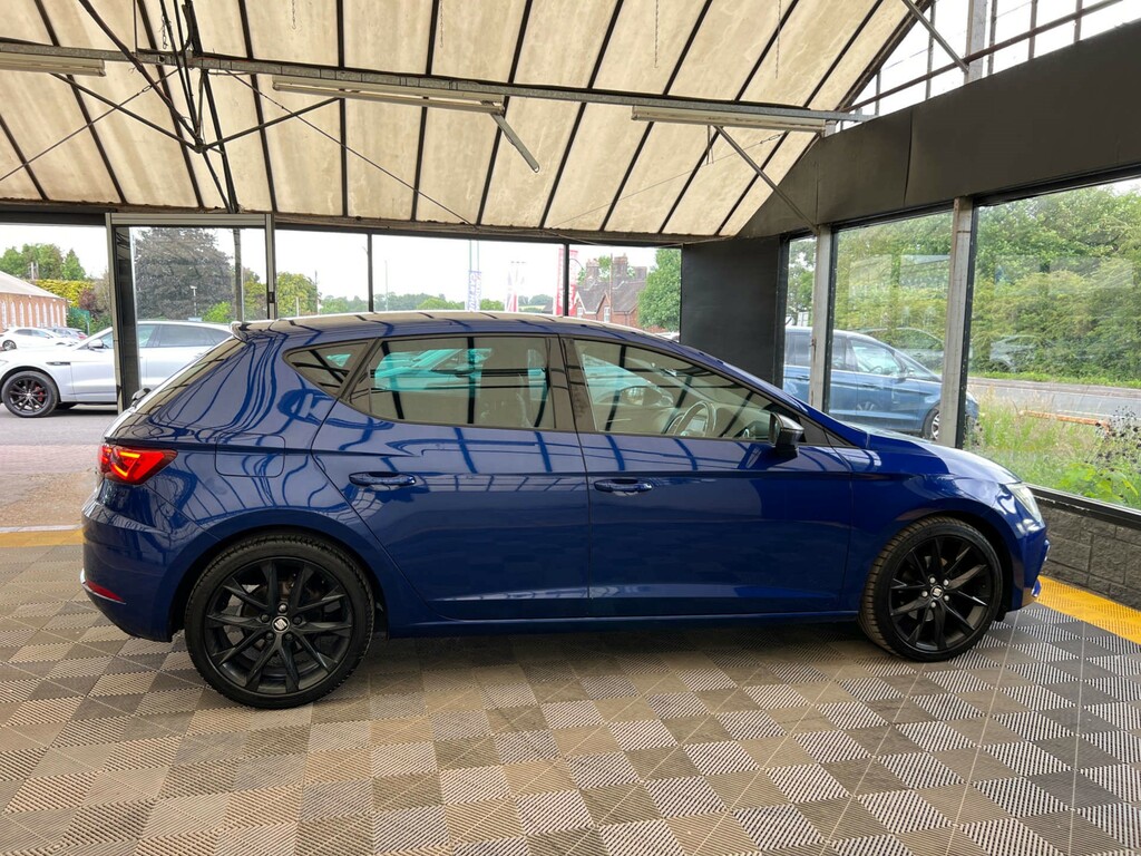 Seat Leon Tsi Evo Fr Black Edition Blue #6