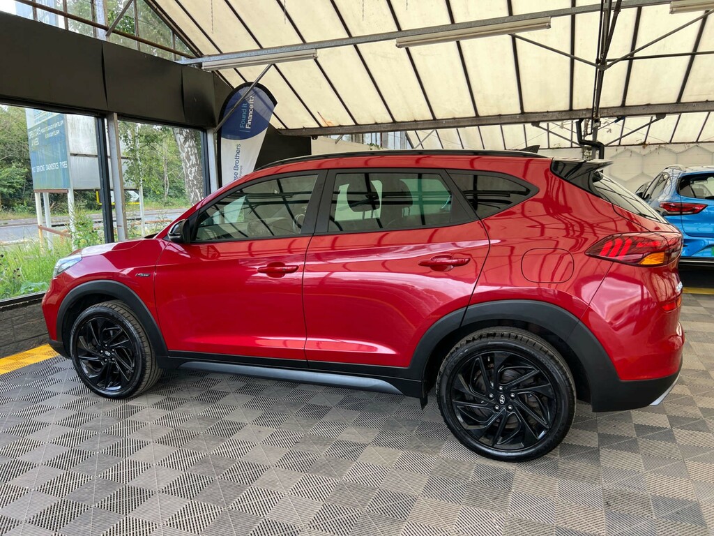 Hyundai Tucson Suv SY19PRZ Red #4