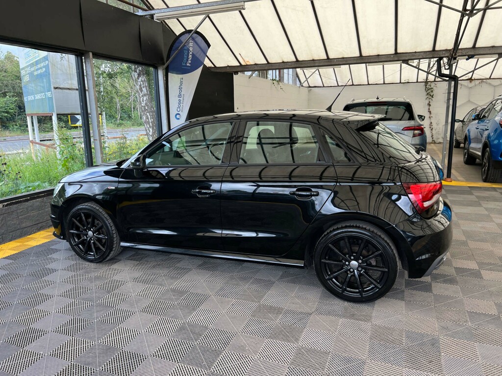 Audi A1 Hatchback Black #4