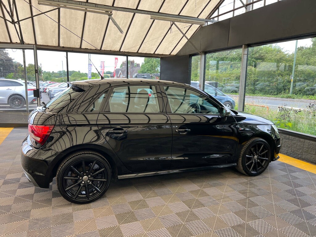 Audi A1 Hatchback Black #5