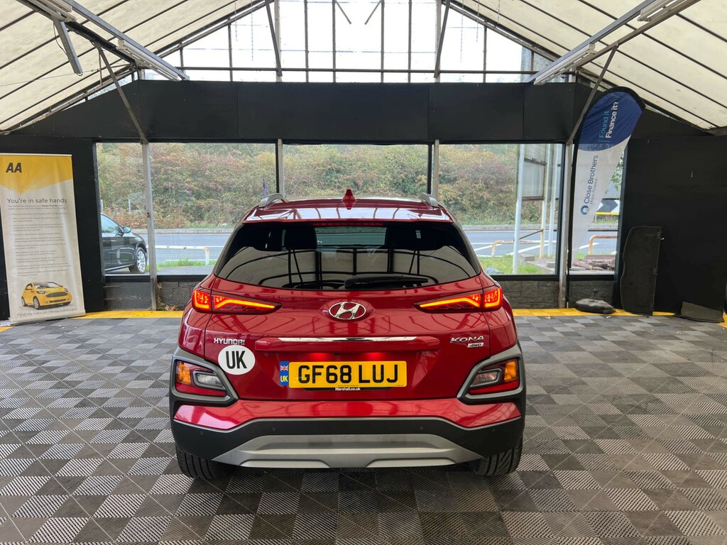 Hyundai Kona Suv Red #5