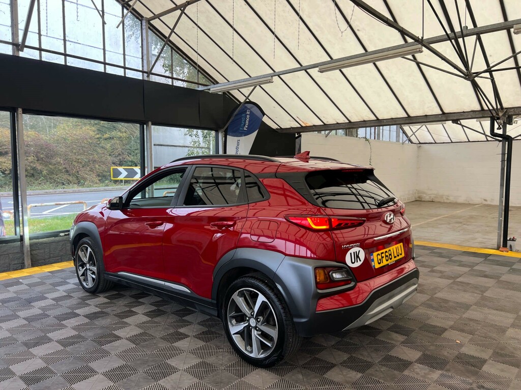 Hyundai Kona Suv Red #4