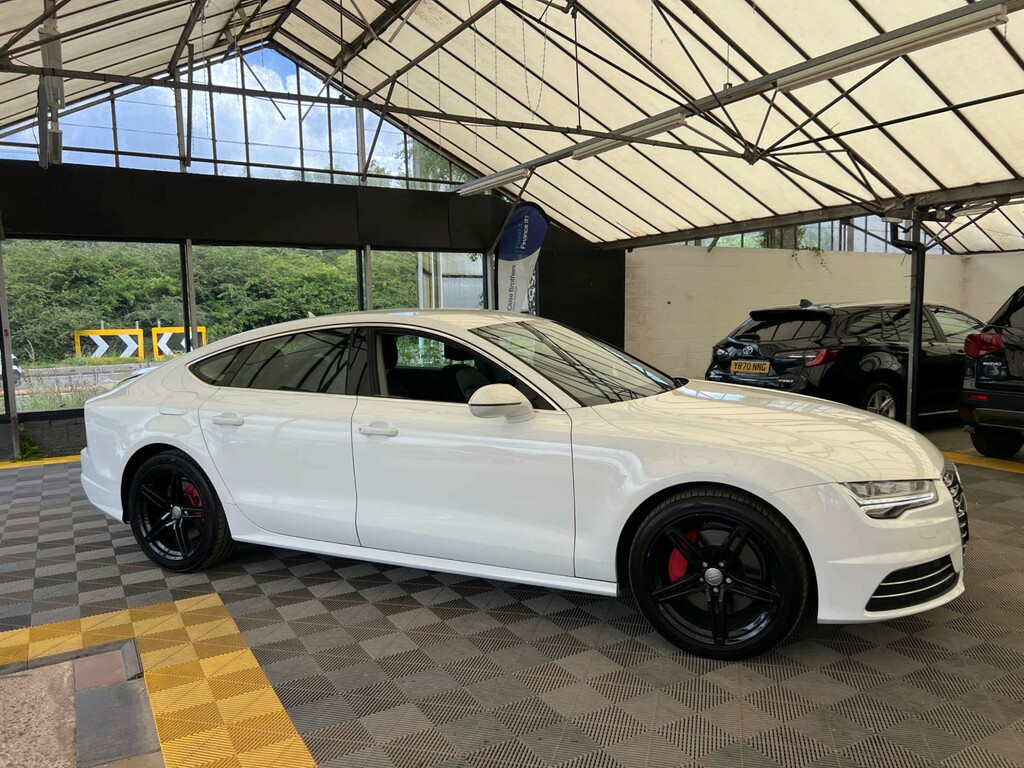 Audi A7 Coupe White
