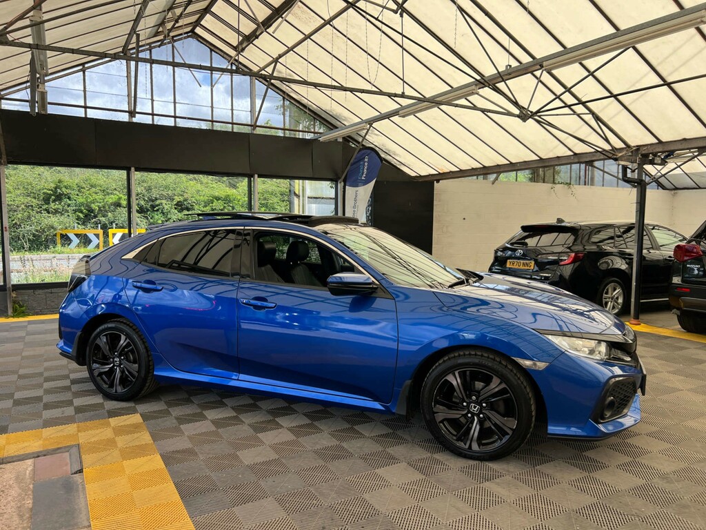 Honda Civic Hatchback Blue