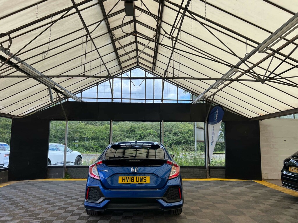 Honda Civic Hatchback Blue #5