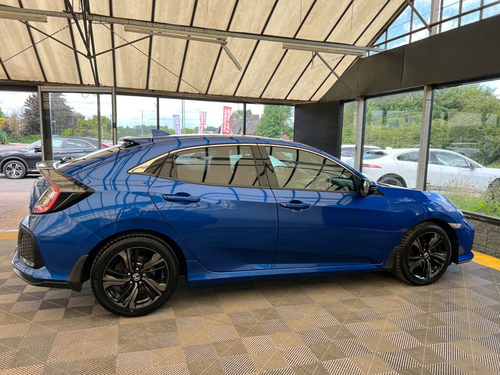 Honda Civic Hatchback Blue #6