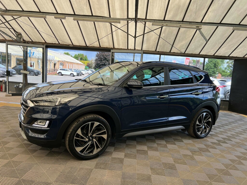 Hyundai Tucson Suv FB19OJM Blue #3
