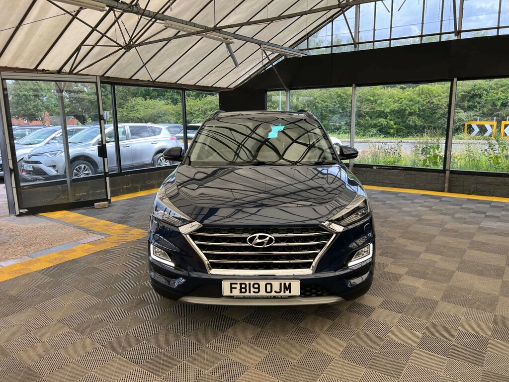 Hyundai Tucson Suv FB19OJM Blue #2