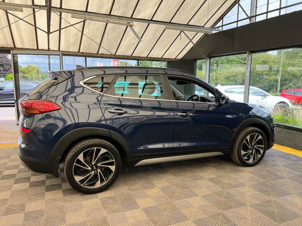 Hyundai Tucson Suv FB19OJM Blue #6