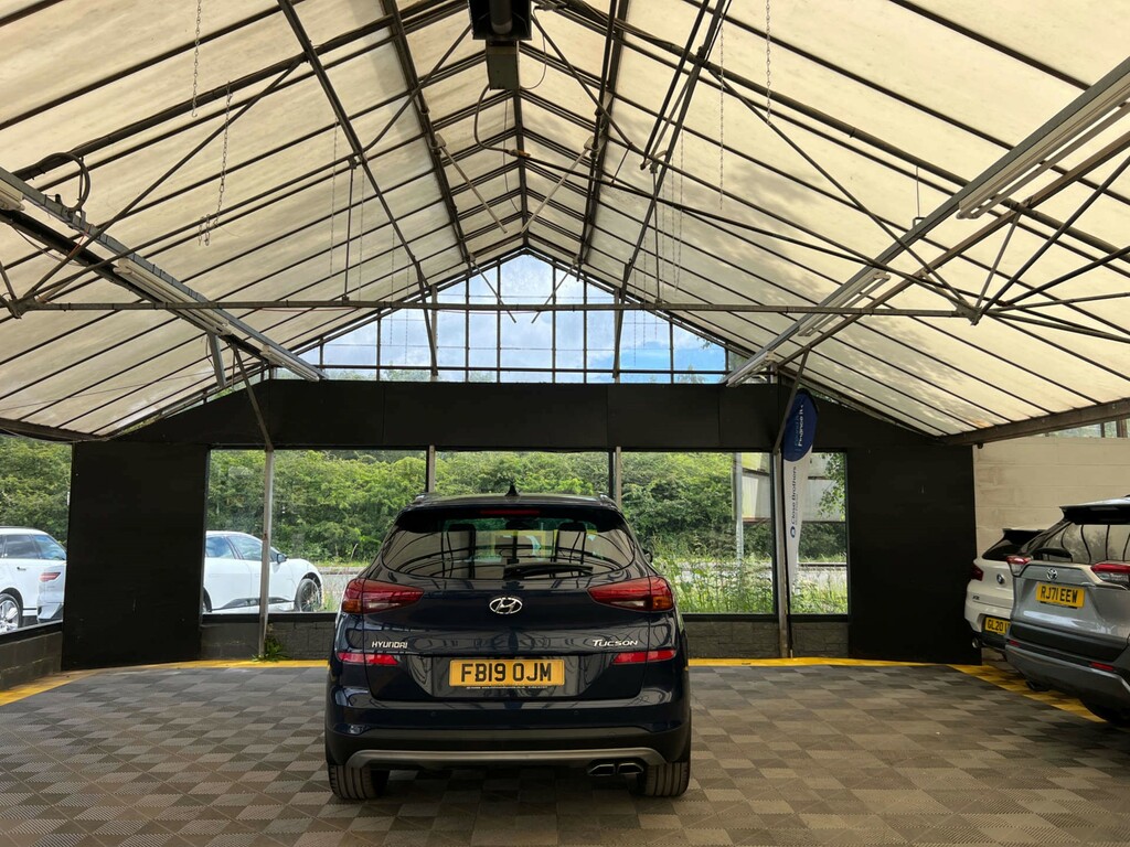 Hyundai Tucson Suv FB19OJM Blue #5