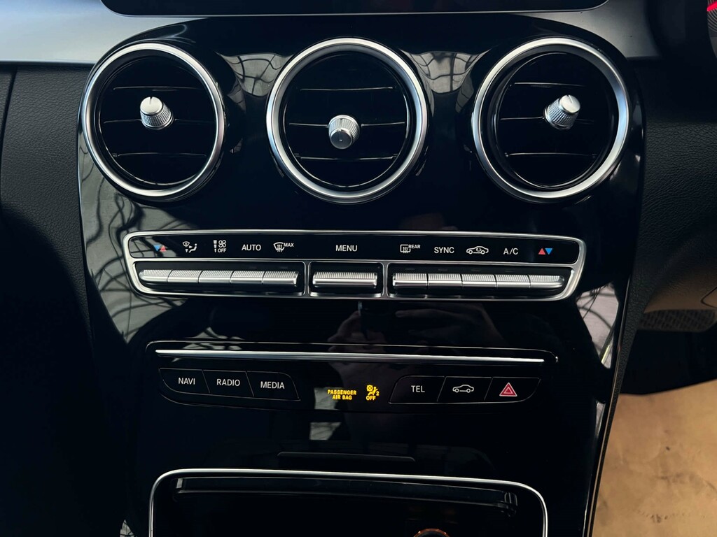 Mercedes-Benz C Class C 220 Amg Line Premium D Black #28