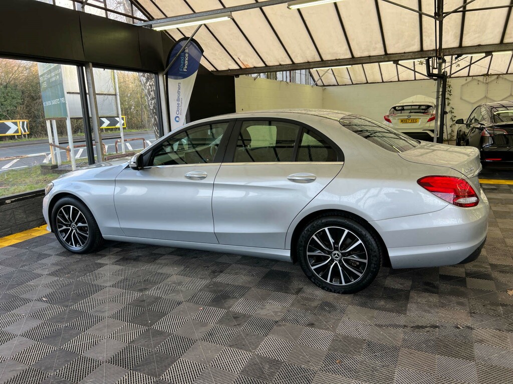 Mercedes-Benz C Class C 220 Amg Line Premium D Black #8