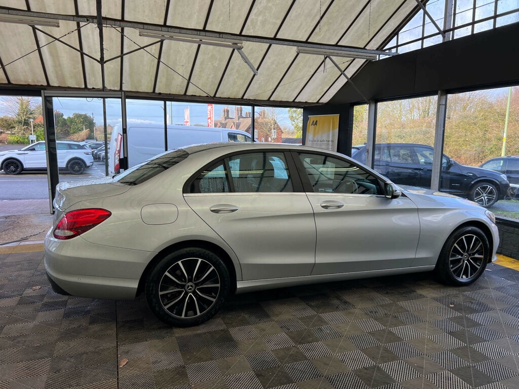 Mercedes-Benz C Class C 220 Amg Line Premium D Black #11