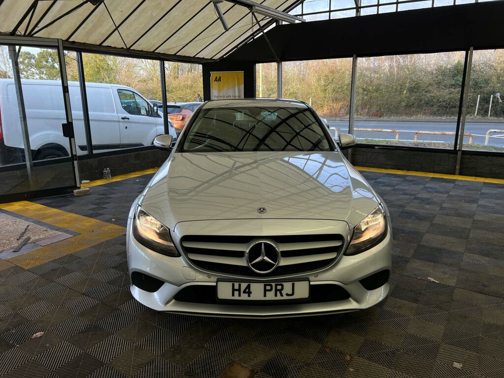 Mercedes-Benz C Class C 220 Amg Line Premium D Black #4